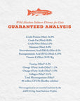 Wild Alaskan Salmon Dinner for Cats Guaranteed Analysis