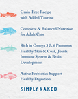 Wild Haddock & Cod Dinner for Cats - Simply Naked Fish Based Dog Food & Cat Food