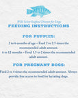 Wild Select Seafood Dinner for Dogs Feeding Instructions