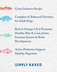 Wild Select Seafood Dinner for Dogs - Simply Naked Fish Based Dog Food & Cat Food