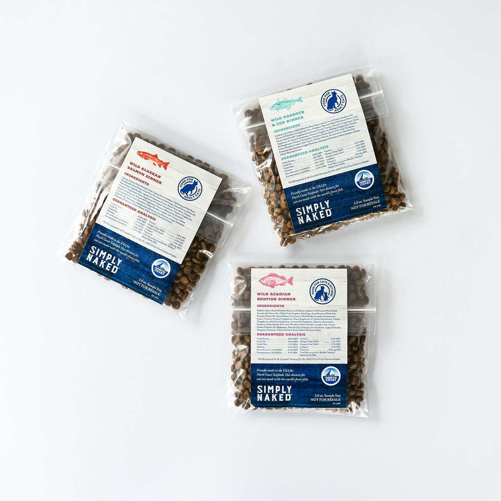 Cat Food Trial Pack Sampler with FREE SHIPPING Simply Naked Dry Cat Food Simply Naked Pet Food