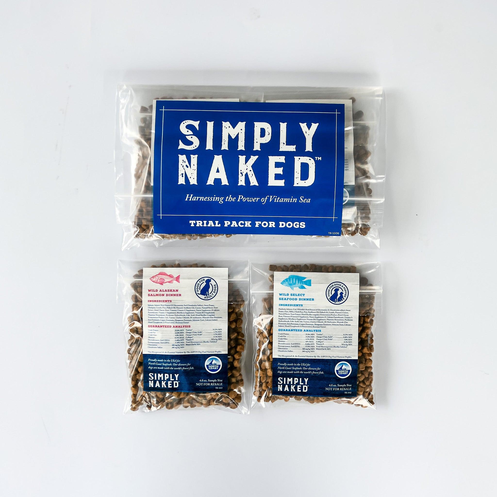 Dog Food Samples by Simply Naked Pet Food