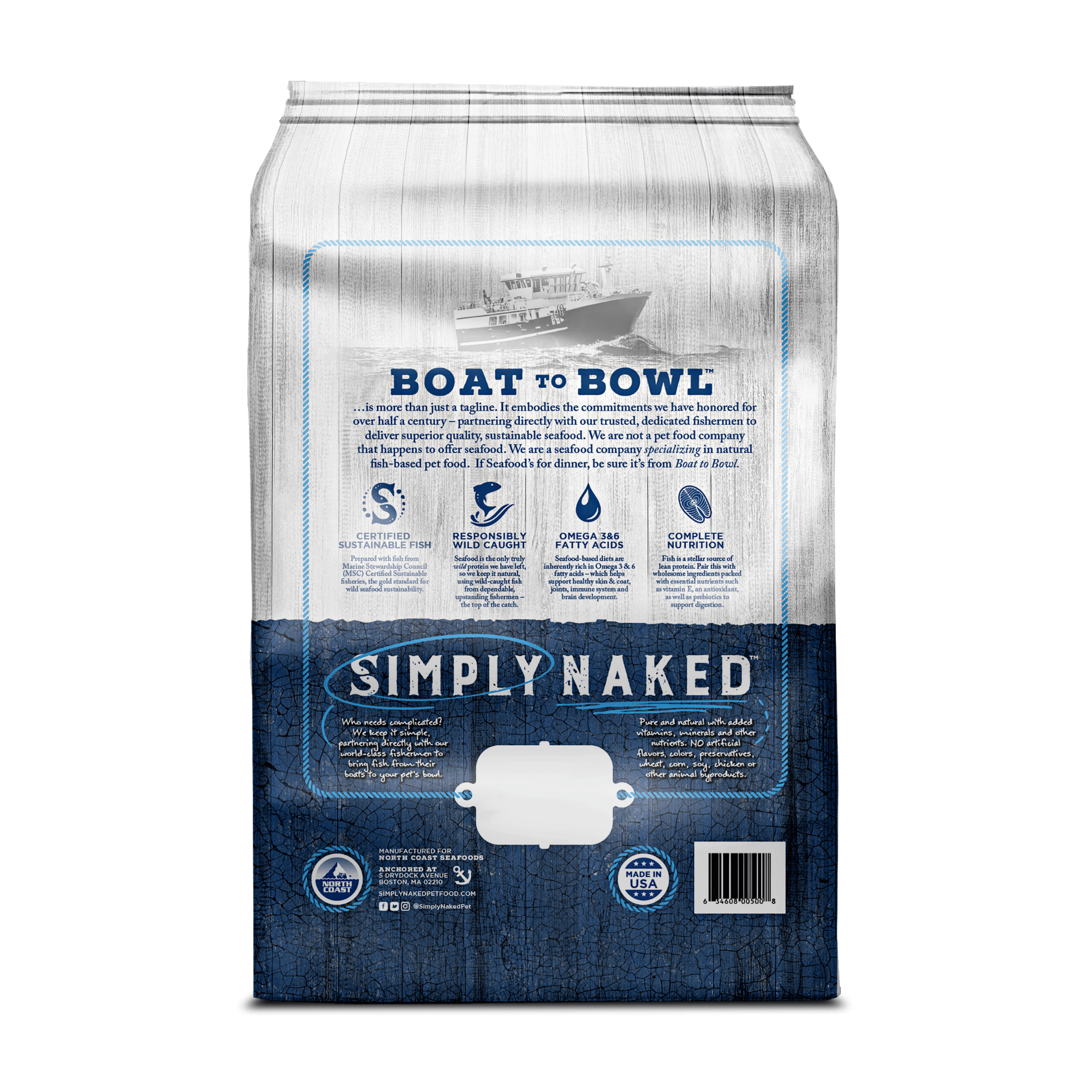 Fish Based Dog Food USA Made Simply Naked Pet Food